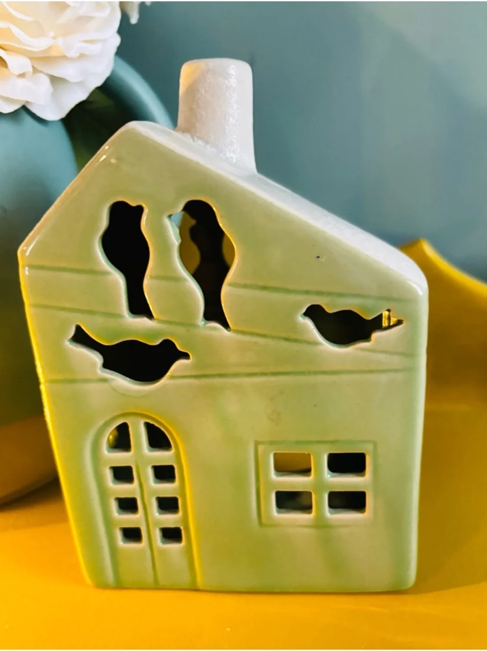 Ceramic Tea Light Candle Holder - Picture 2 of 8